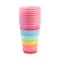 12oz. Multicolor Stripes Plastic Cups by Celebrate It&#xAE;, 10ct.